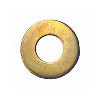 FW6SB #6-S  Flat Washer, Brass